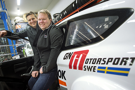 Joachim Grahn och Rickard Nilsson, Åhuskärr ska köra rally i Holland