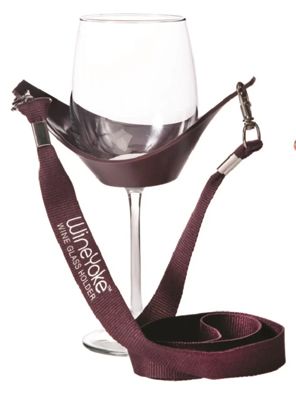 Vinglashållare Yoke Vinröd Baren