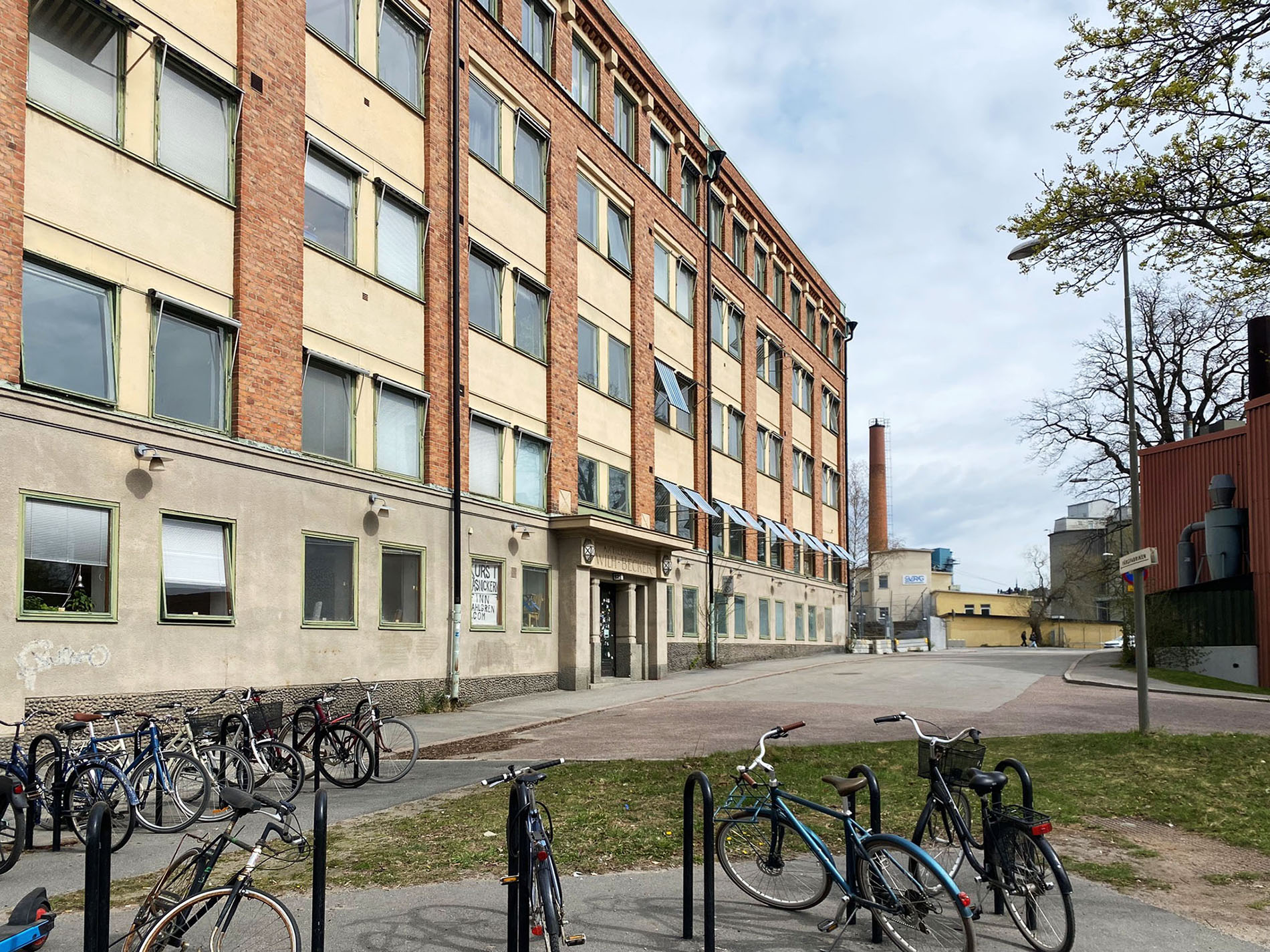 Beckers tidigare fabrik