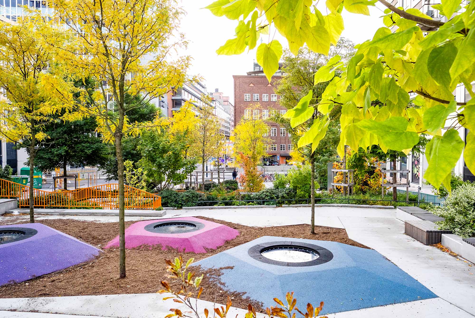 Norra stationsparken, AJ Landskap. Foto: Kasper Dudzik.