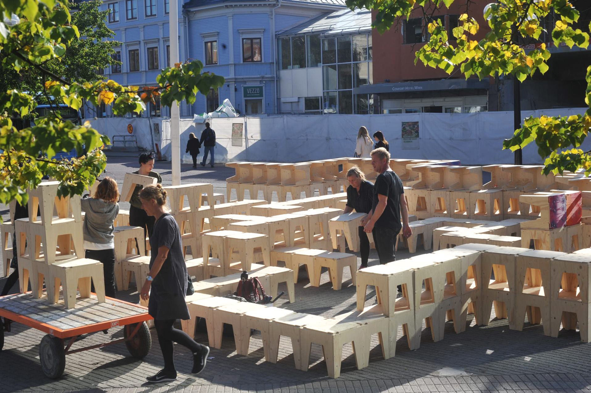 Vasaplan - Väntans torg, Nivå landskapsarkitektur. Foto: Anders Karlén.