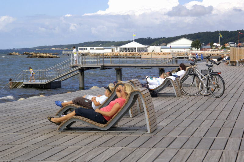 Strandpromenaden i Helsingborg Foto: Bertil Hagberg