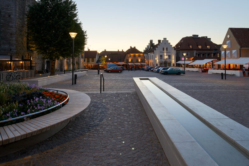 Stora torget i Visby. Foto: Åke E:son Lindman
