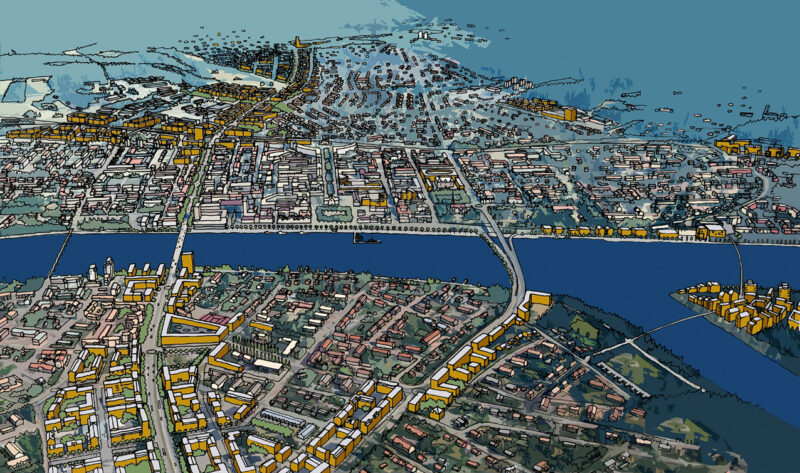 Vinnare av Planpriset 20121. Umeå, fördjupad översiktsplan för de centrala stadsdelarna och mer.
