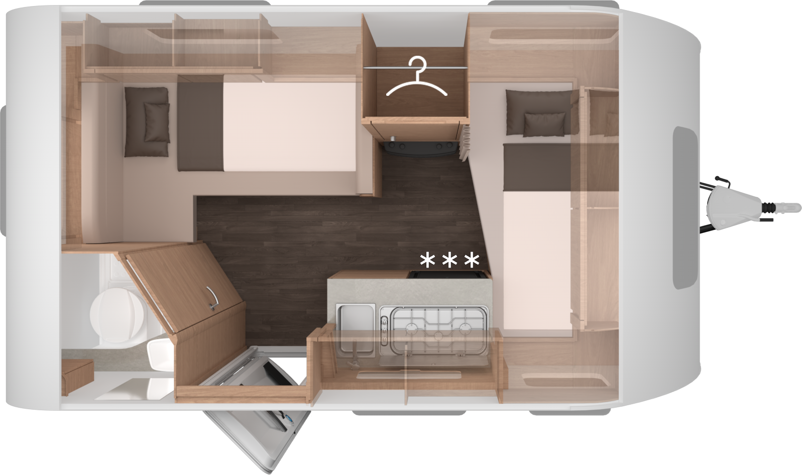 400 QD planlösning natt