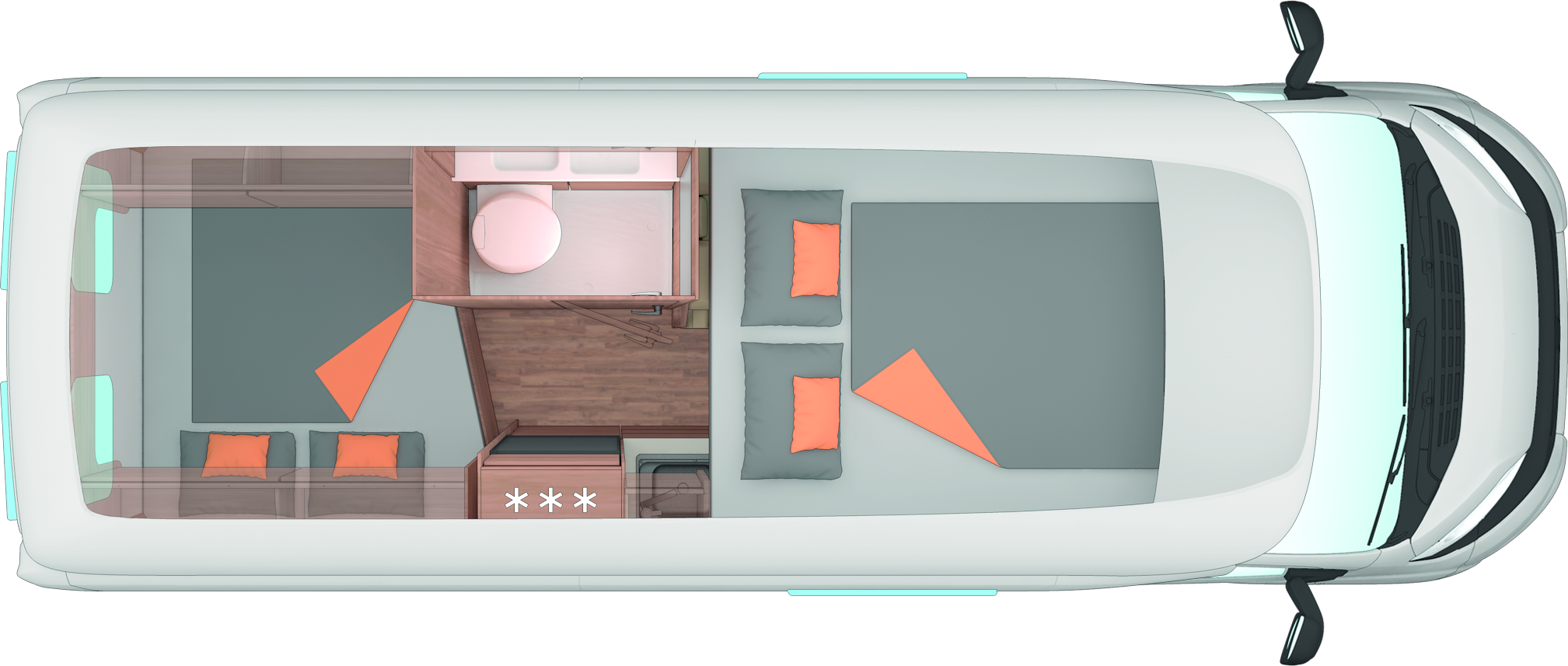 600 MQH planlösning natt