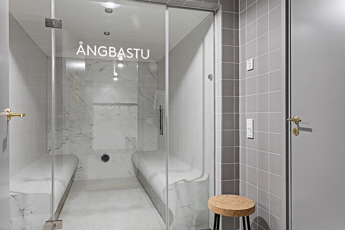 Ångbastun i Gymmet finns i Packhuset