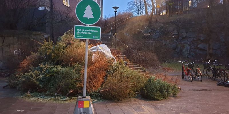 Sortera julens avfall