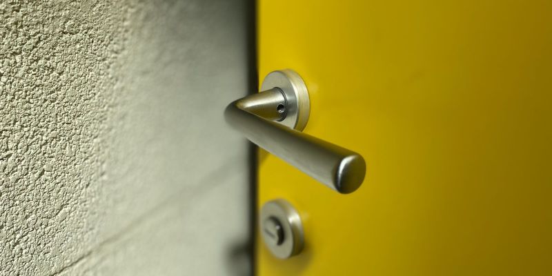 Utbyte av förrådsdörrar