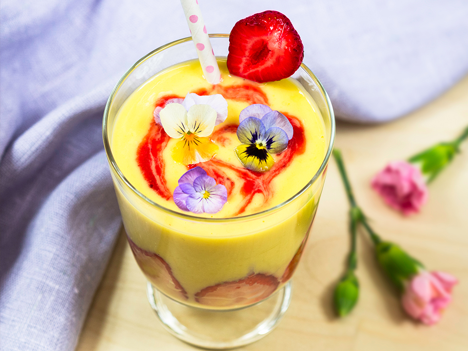 Benecol_FI_mango-appelsiinismoothie koristeltu mango-appelsiinismoothie