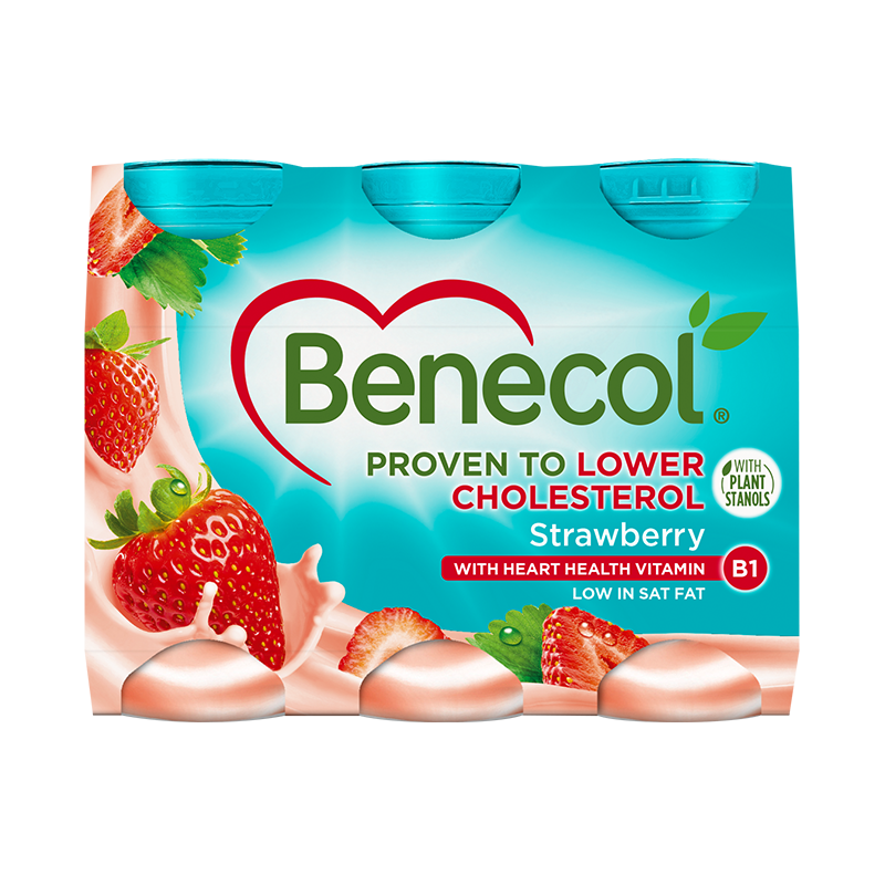 Strawberry Yogurt Drink Benecol Ireland