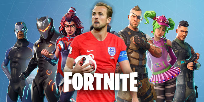 Englands Harry Kane laddar upp med Fortnite