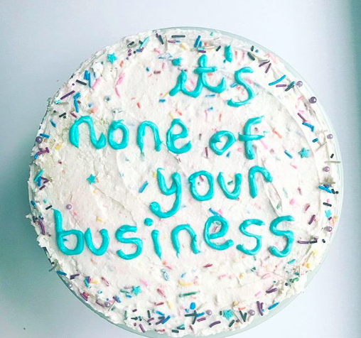 cake by The Sweet Feminist