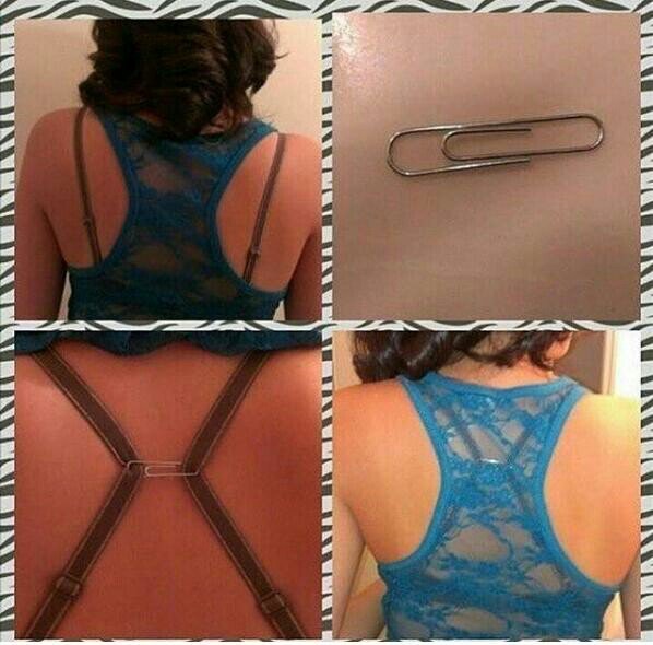 bra hack paper clip