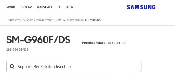 Samsung Galaxy S9 Dual SIM
