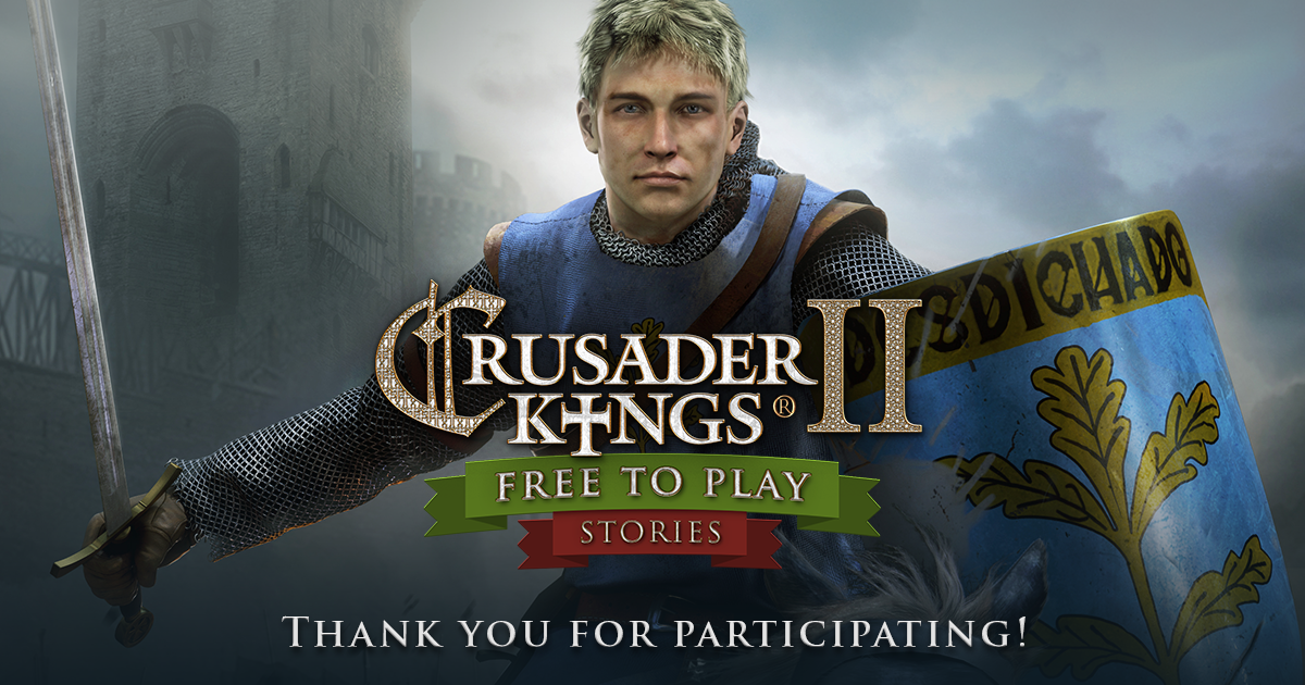 The Winners of the Crusader Kings II Stories Competition