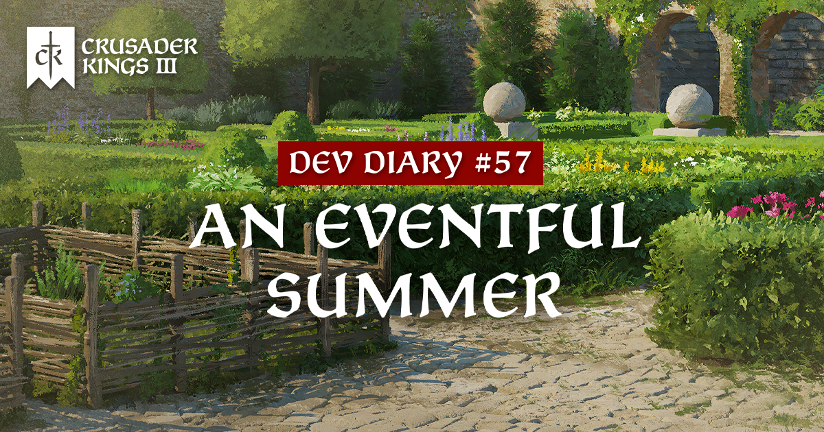 Dev Diary #57: An Eventful Summer