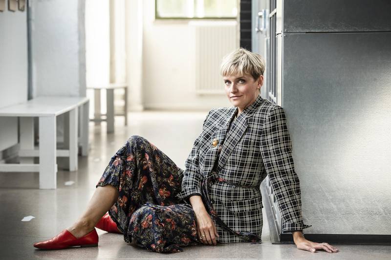 Modedesignerin Anna Lidström