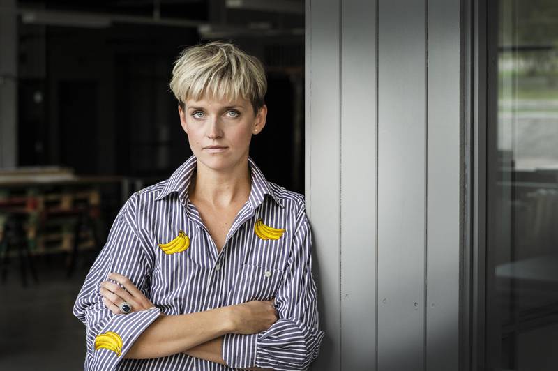 Modedesignerin Anna Lidström