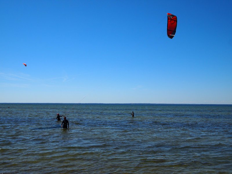 Kitesurfing op Öland
