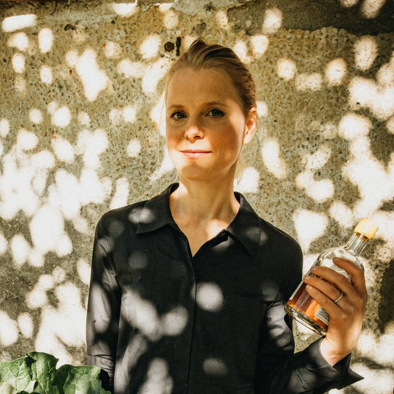 Gründerin Erika Ollén bei Gnista Spirits, Malmö