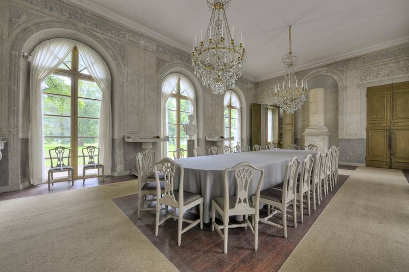 Interieur des Pavillons von Gustav III, Stockholm