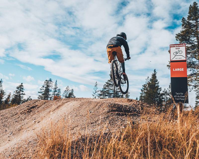 Mountain biking in Idre, Dalarna