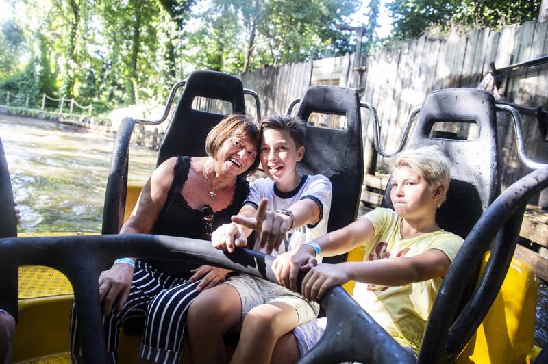 Amusement park Liseberg in Gothenburg