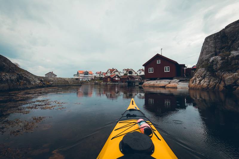 Kayaking in West Sweden