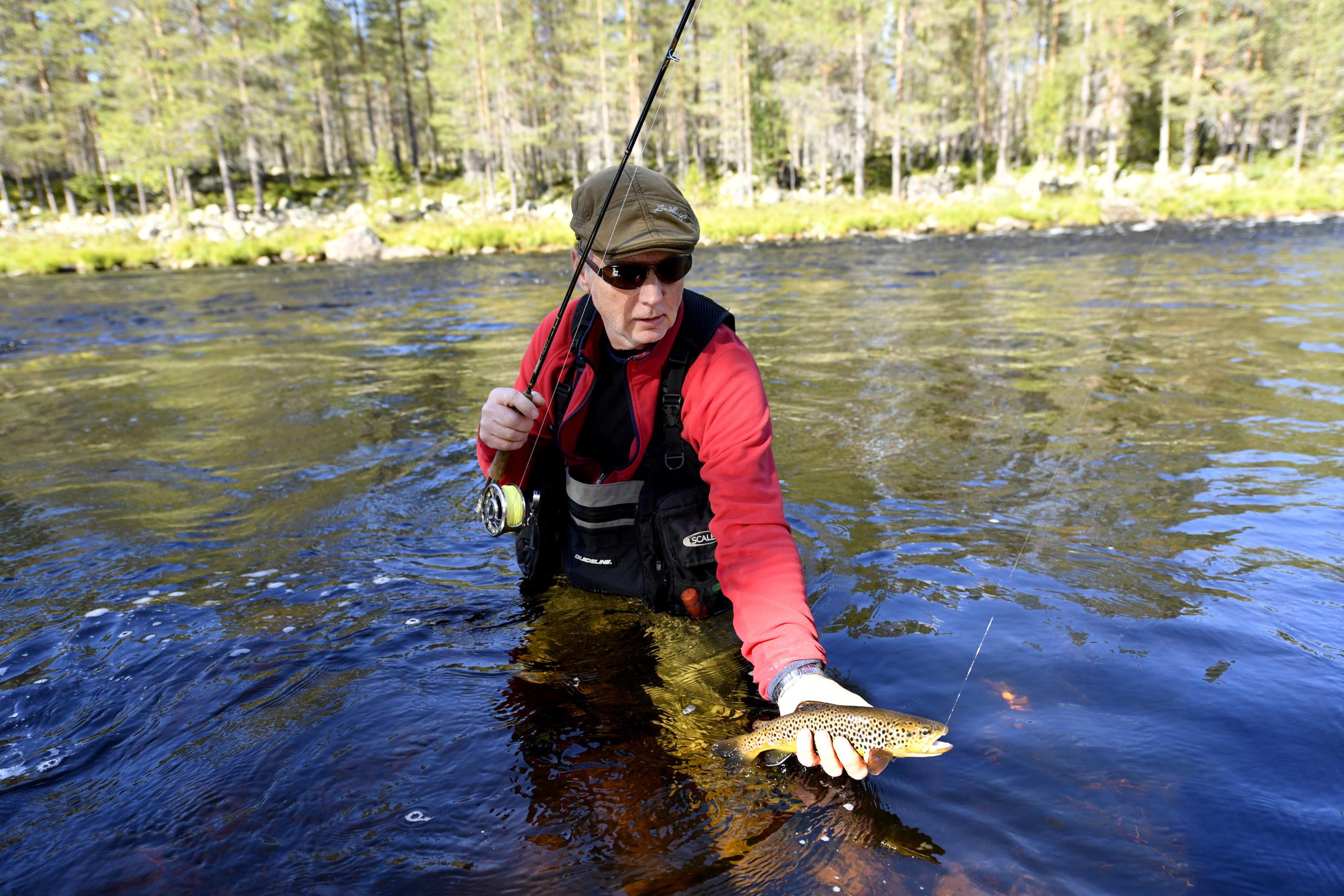 Vissen in Idre Fjäll