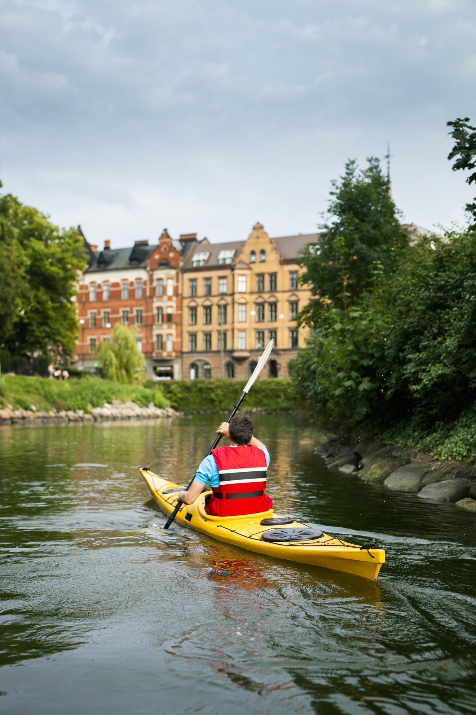 Faire du kayak à Malmö en Scanie