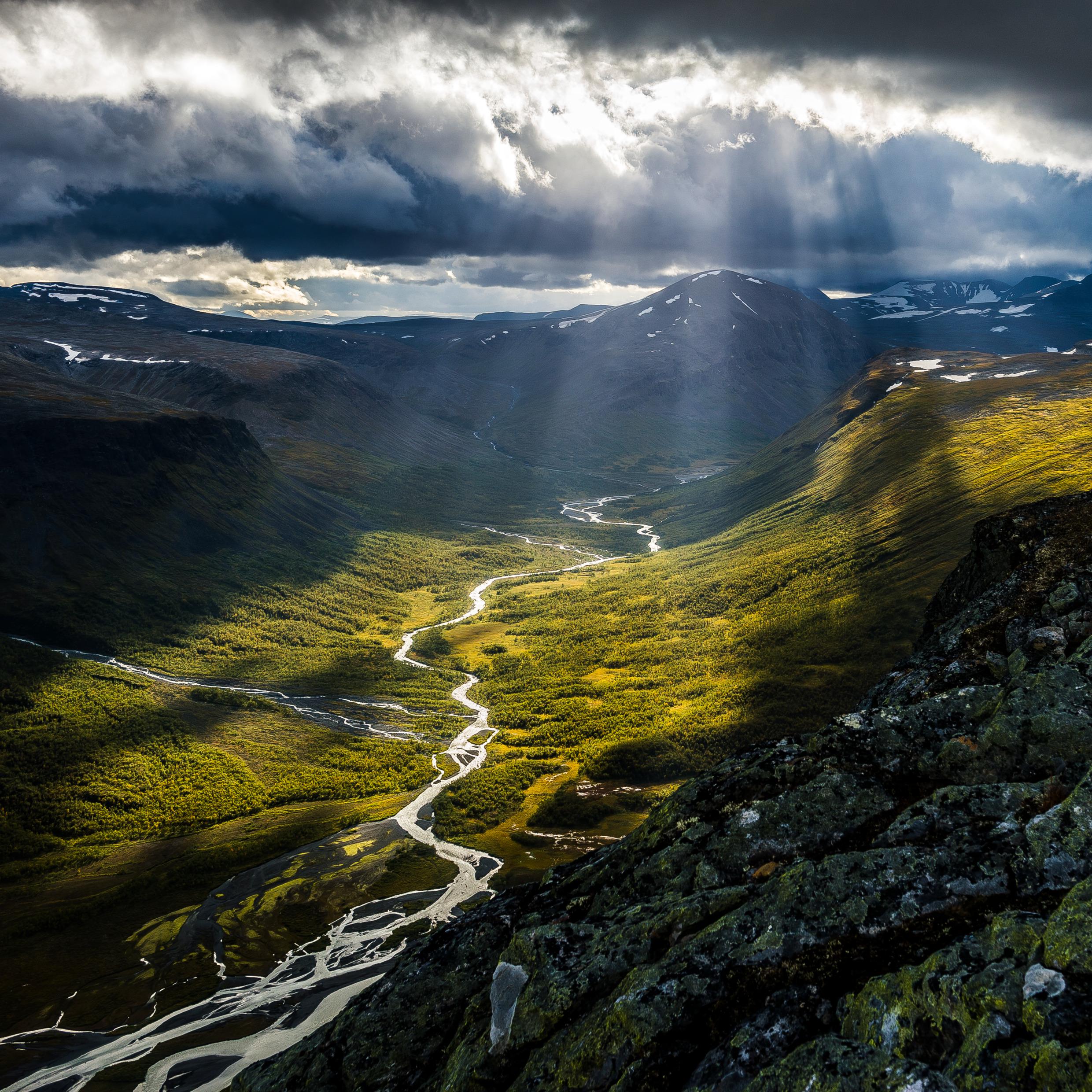 Das Rapa-Tal im Sarek-Nationalpark