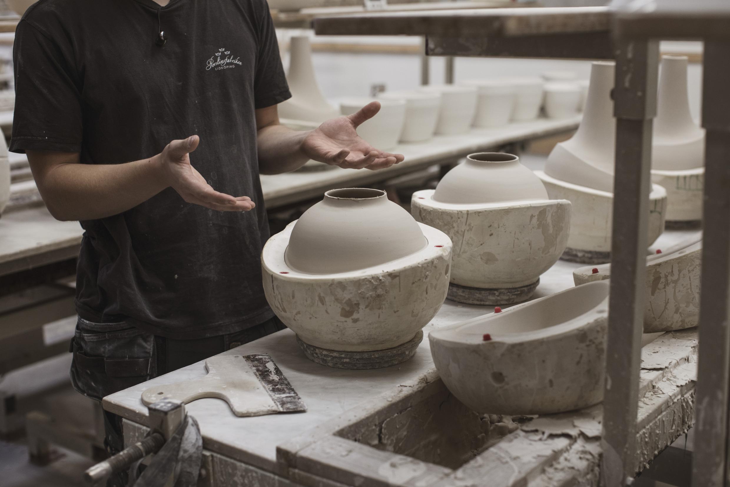 Porcelain factory