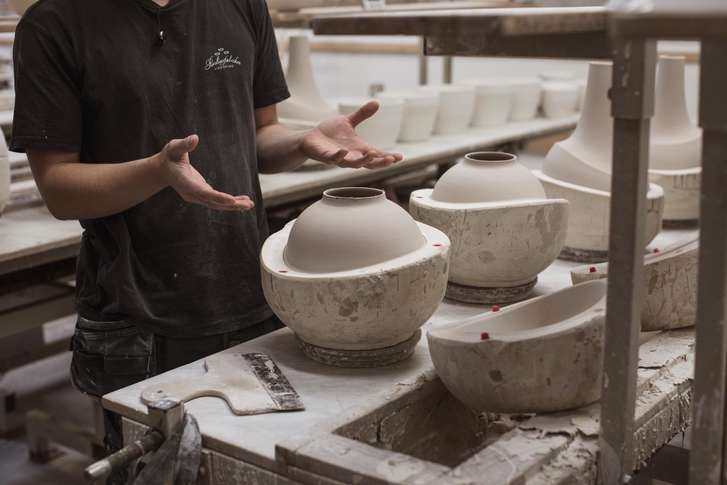 Porcelain factory