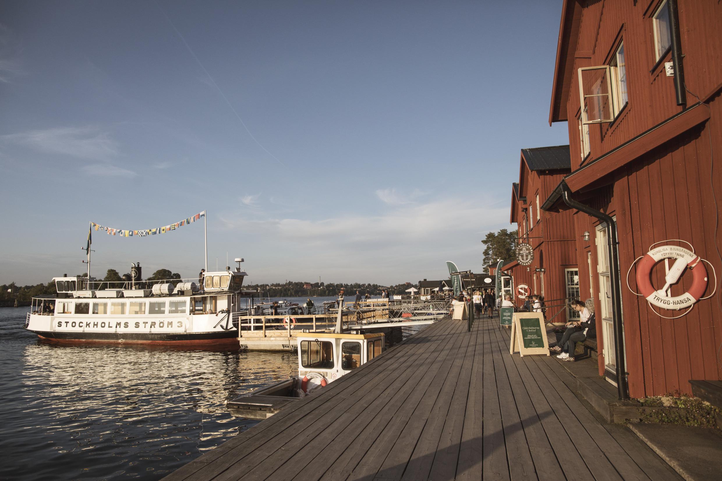Boat trip to Fjäderholmarna