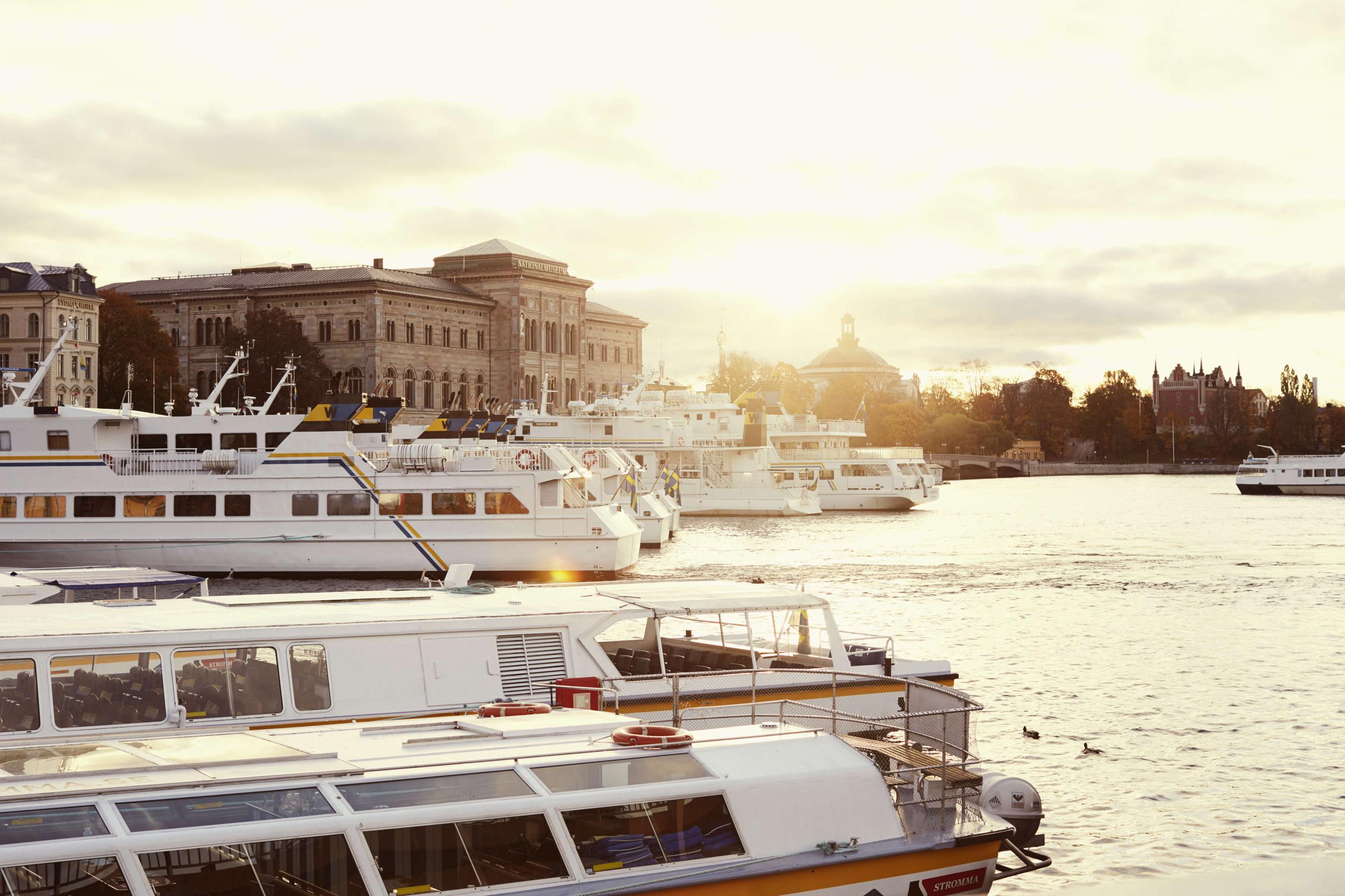 Boat tours to Stockholm archipelago