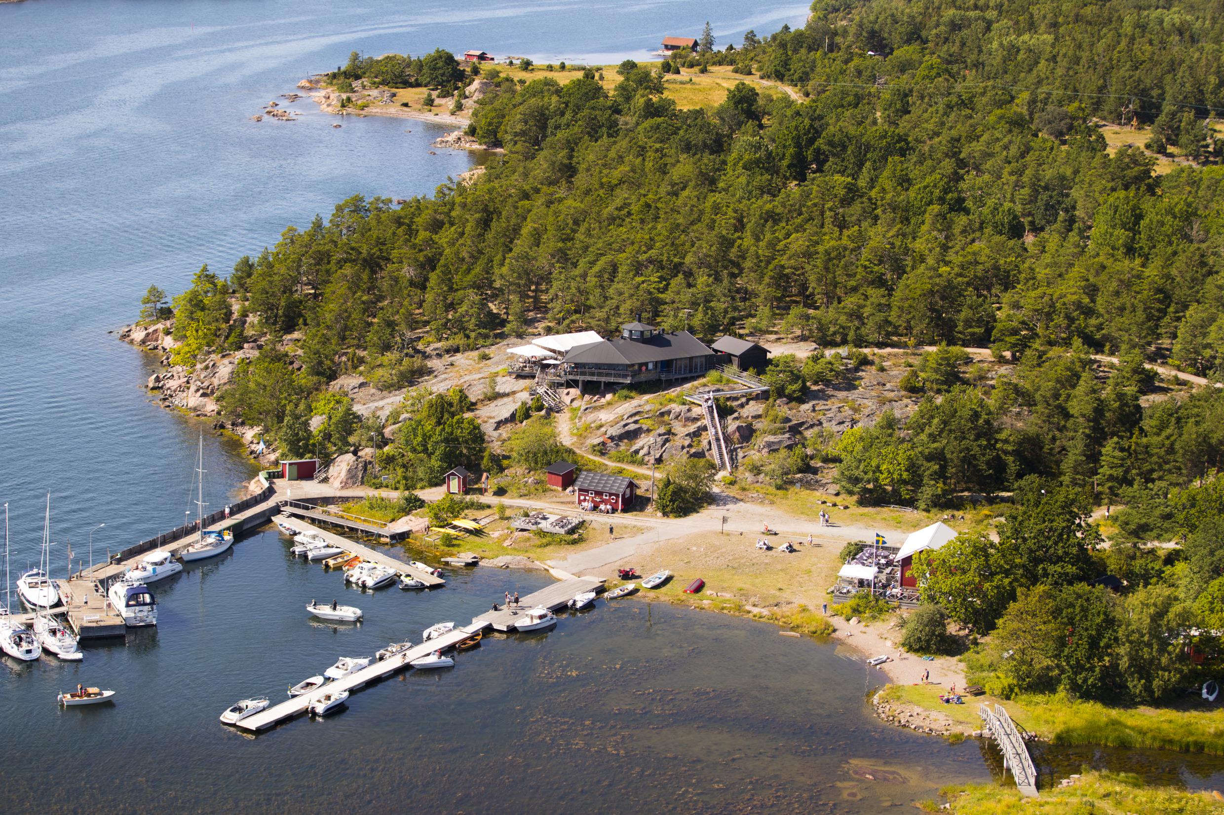 Le restaurant d'Idö Skärgårdskorg dans le Småland