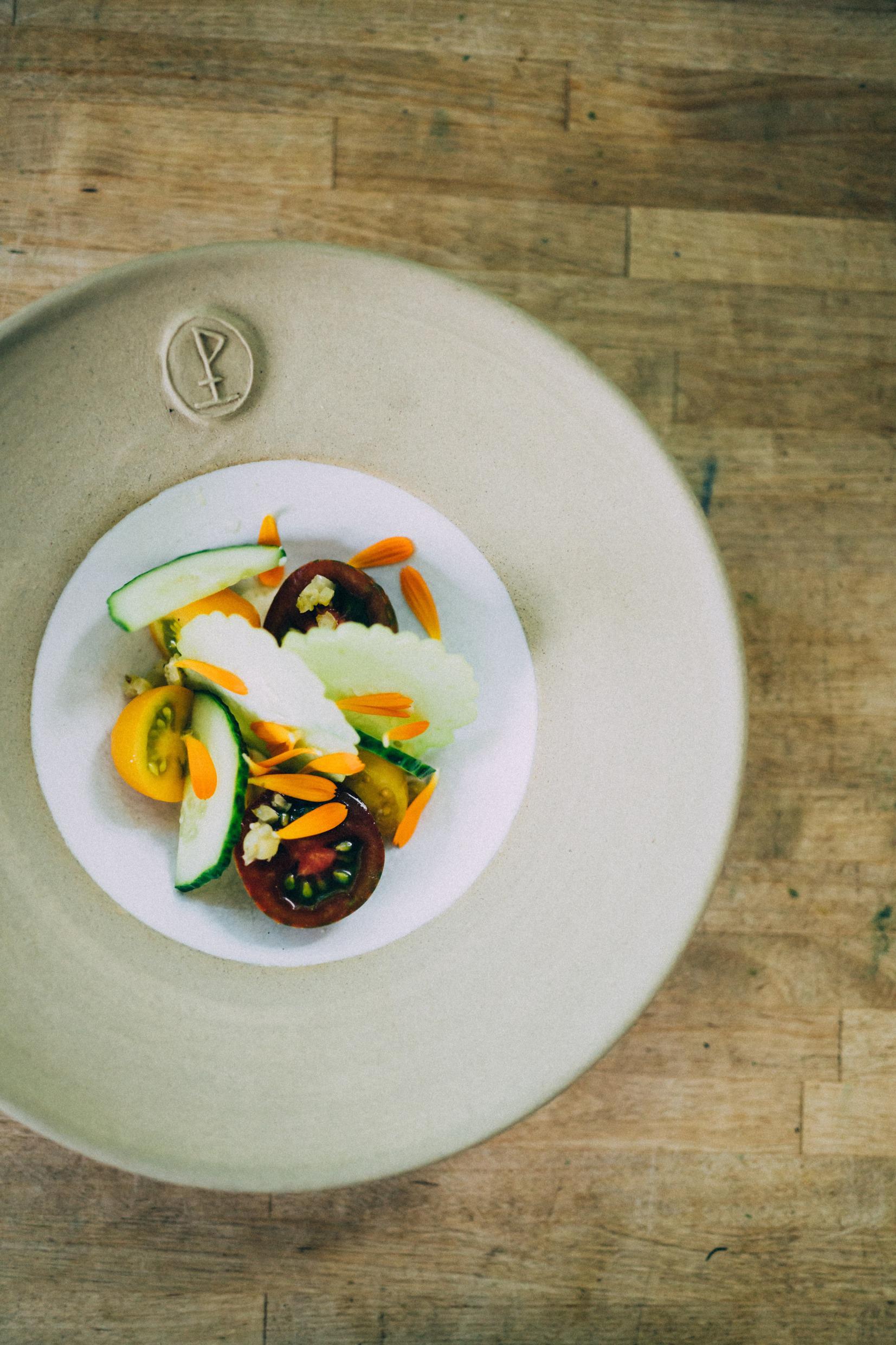 Gericht im Lilla Bjers auf Gotland