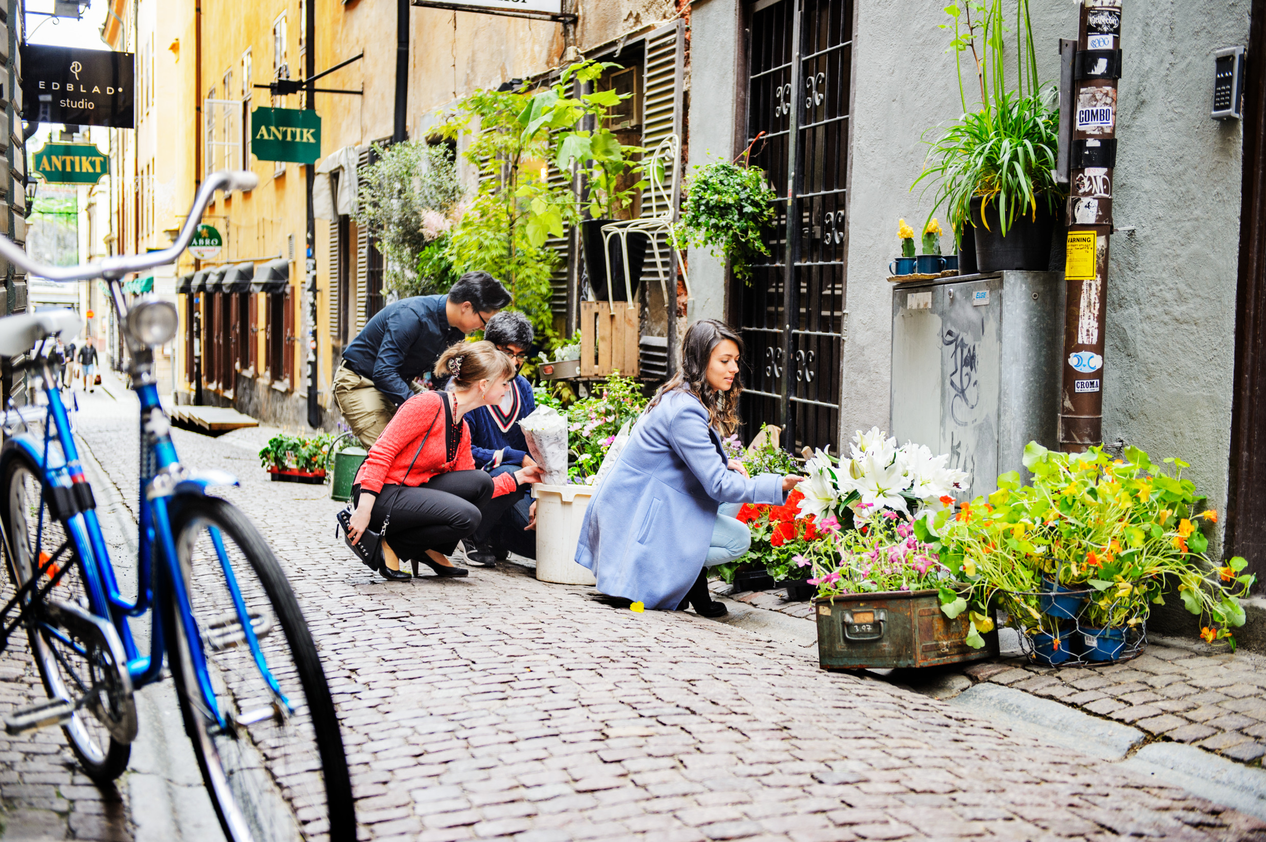 Flower shop in Old Town