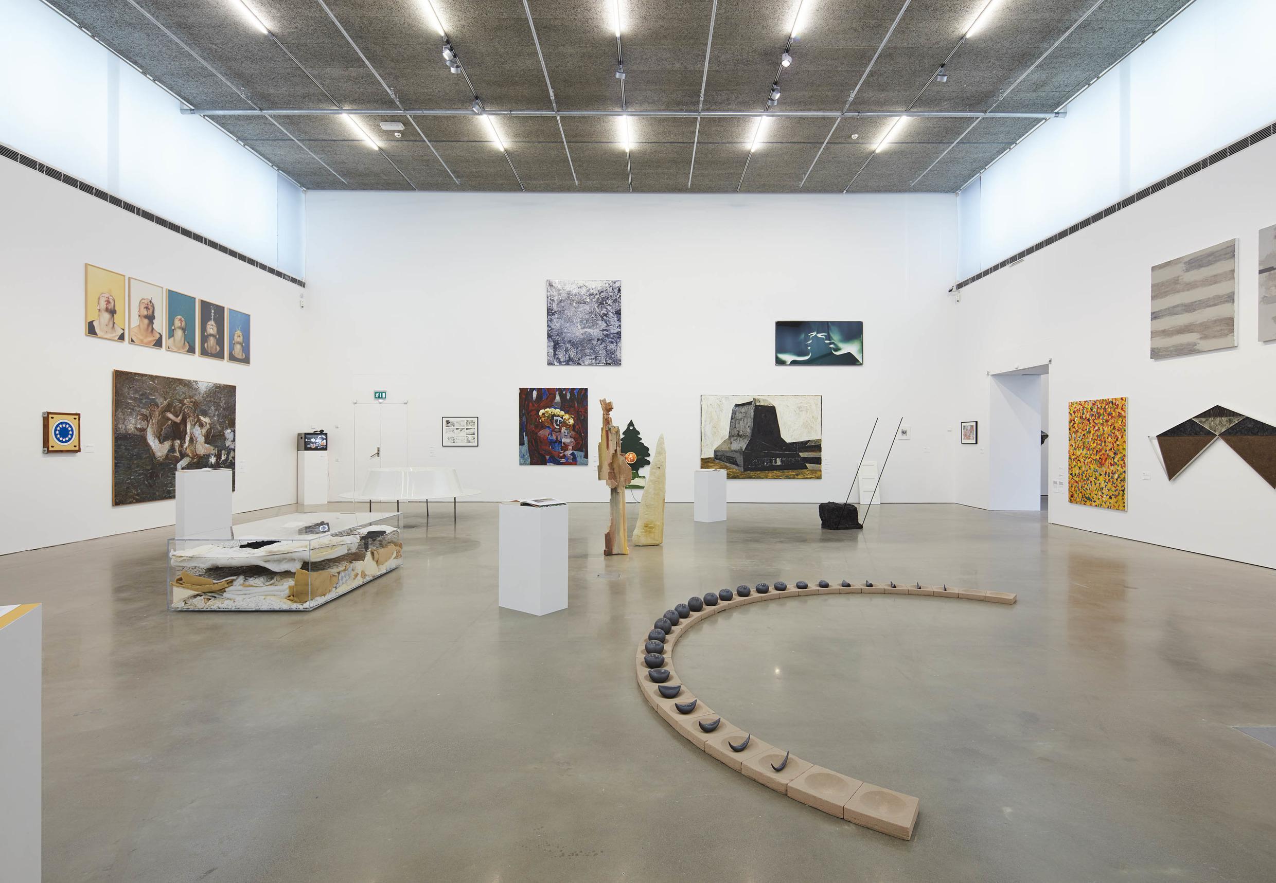 Paintings, sculptures and installations at Bonnier's art gallery.