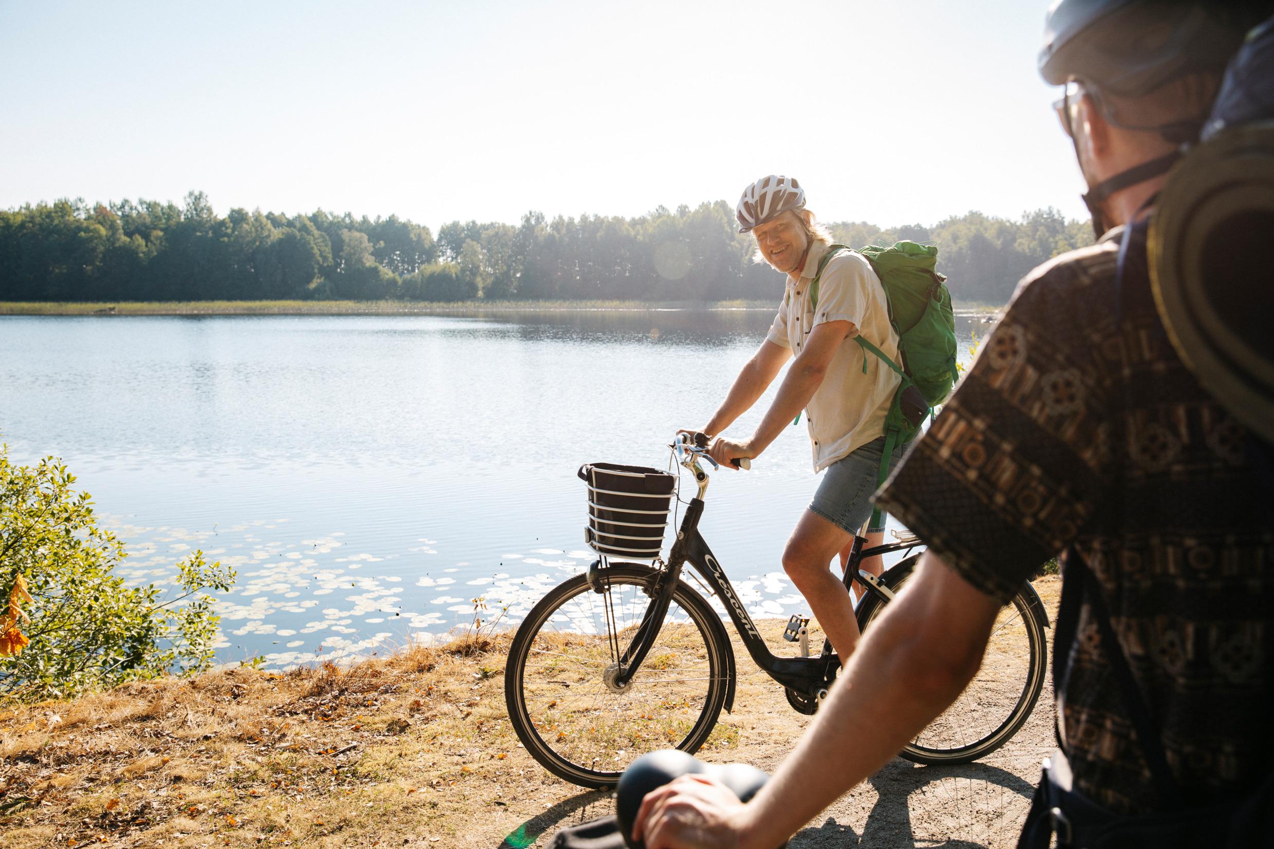 La piste du sud-ouest commence à Simrishamn