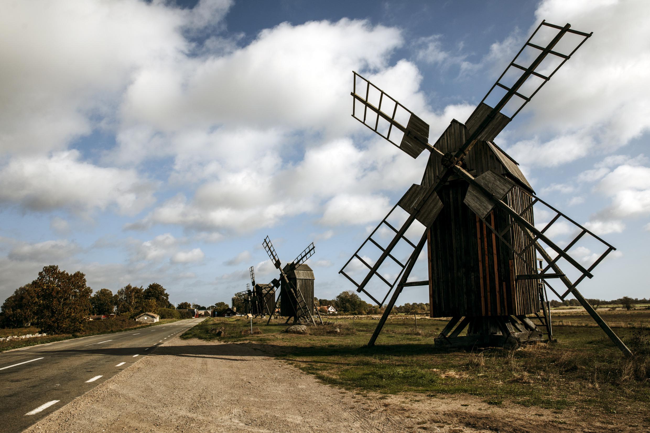 Windmolens op Öland, Småland