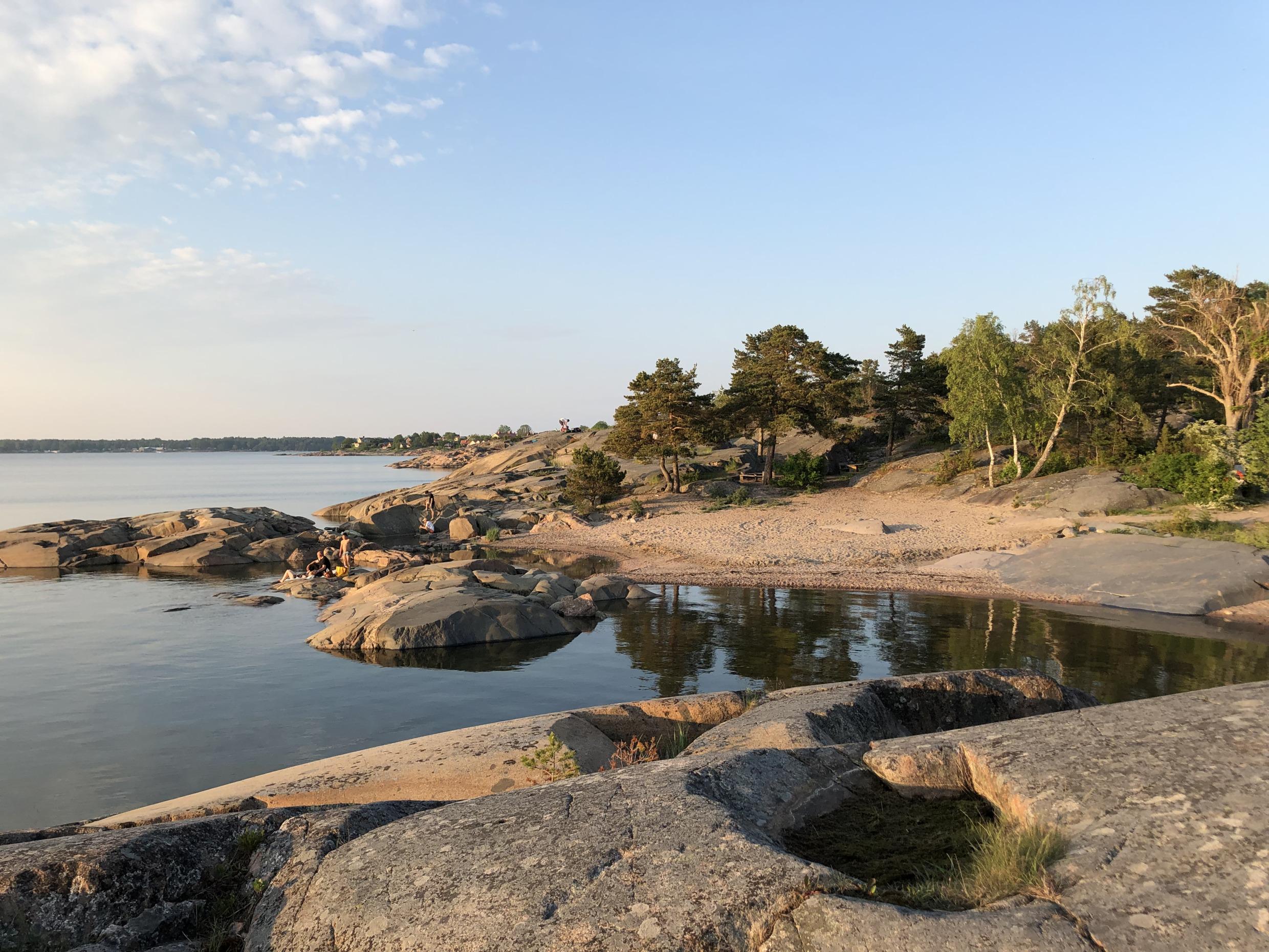 Tallparken in Öregrund