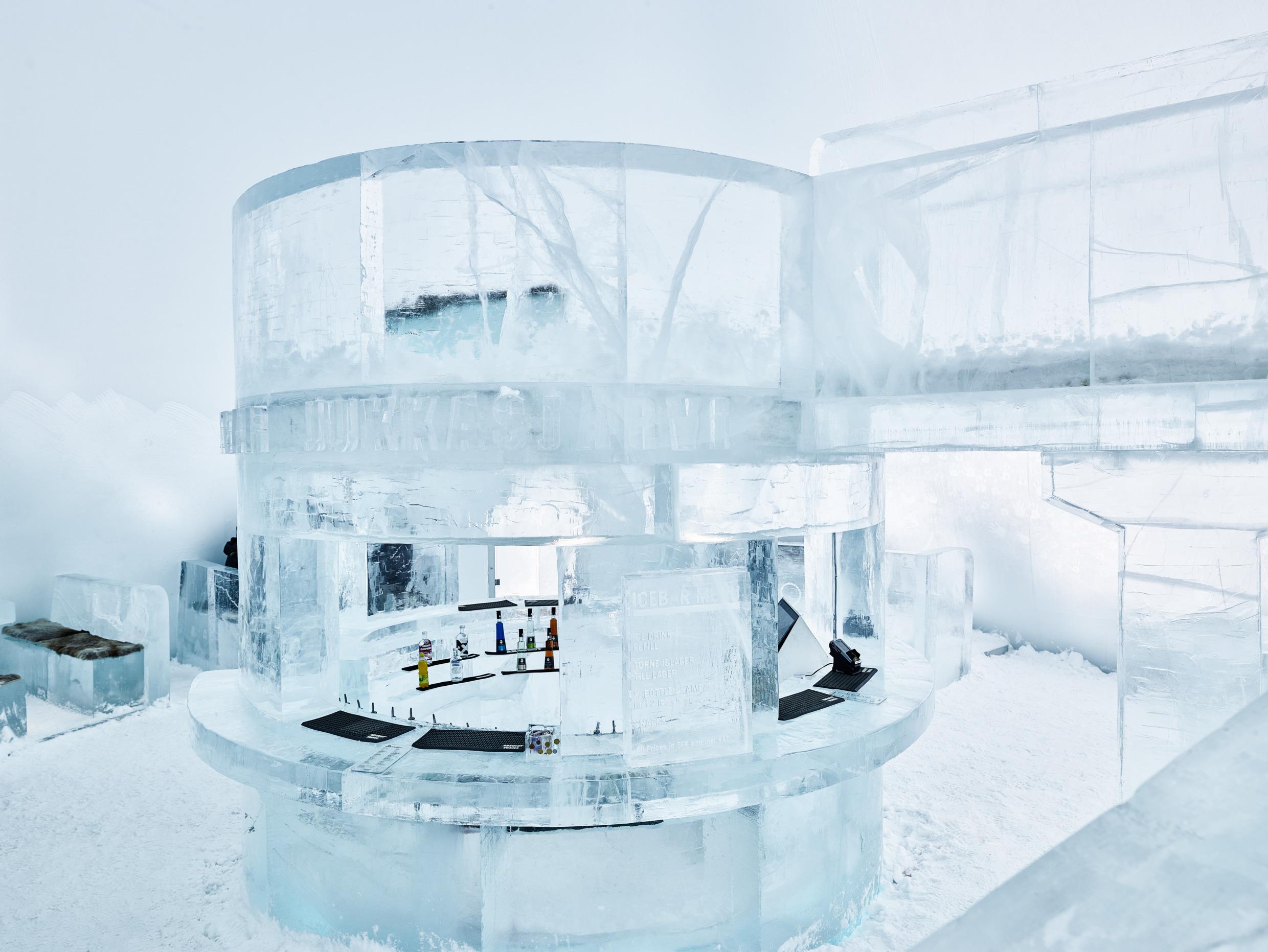Ice bar at Icehotel
