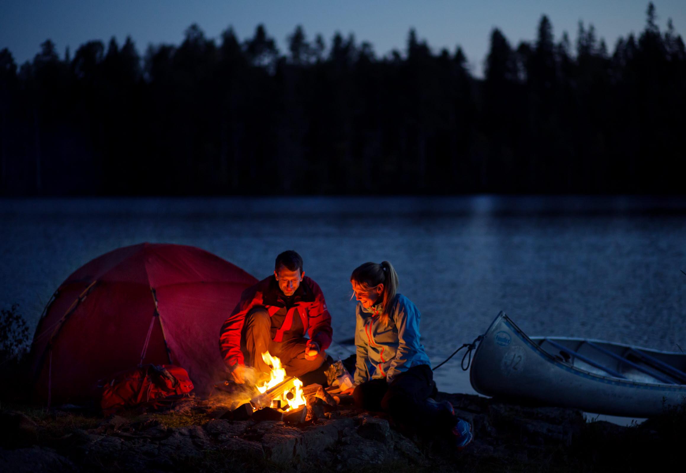 Lagerfeuer in Dalsland