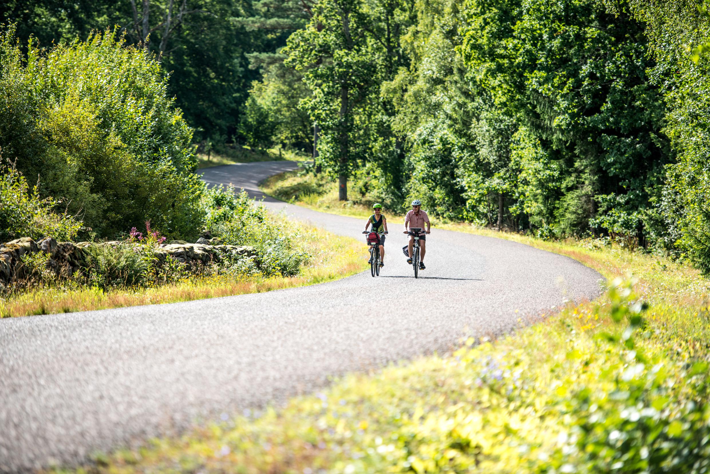 Fietstocht in Korrö in Småland