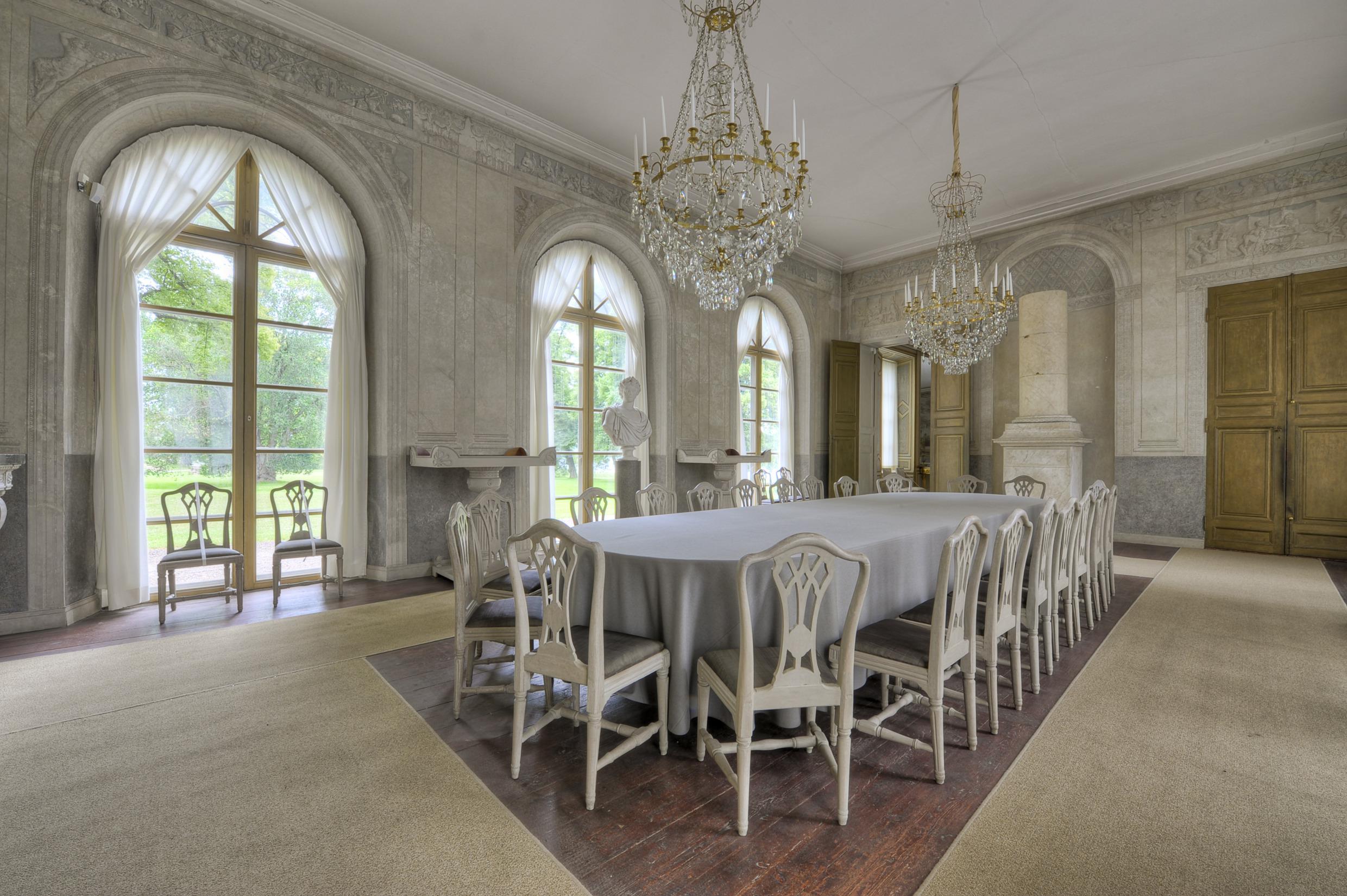 Interior of Gustav III’s Pavilion, Stockholm