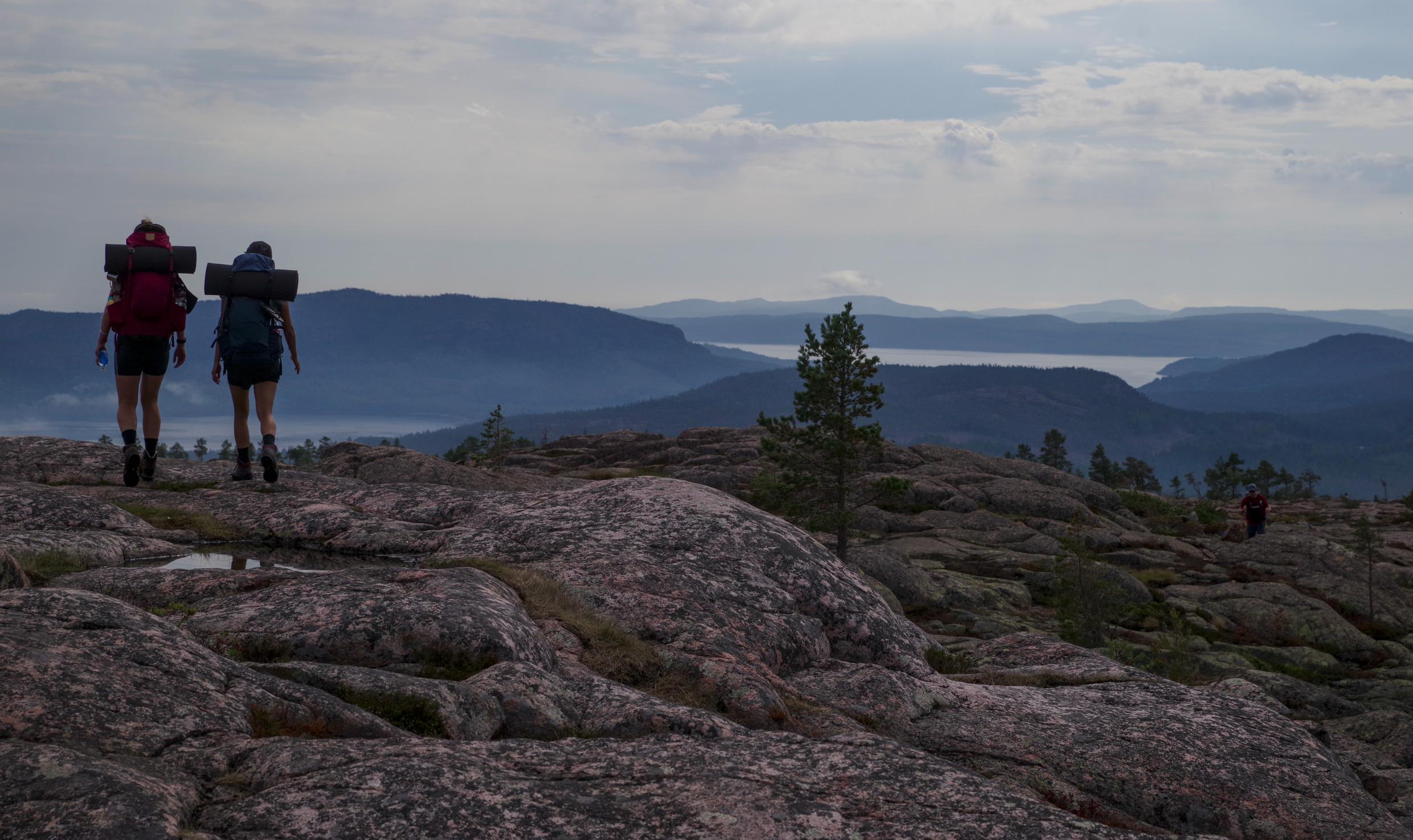 Hiking the High Coast Trail