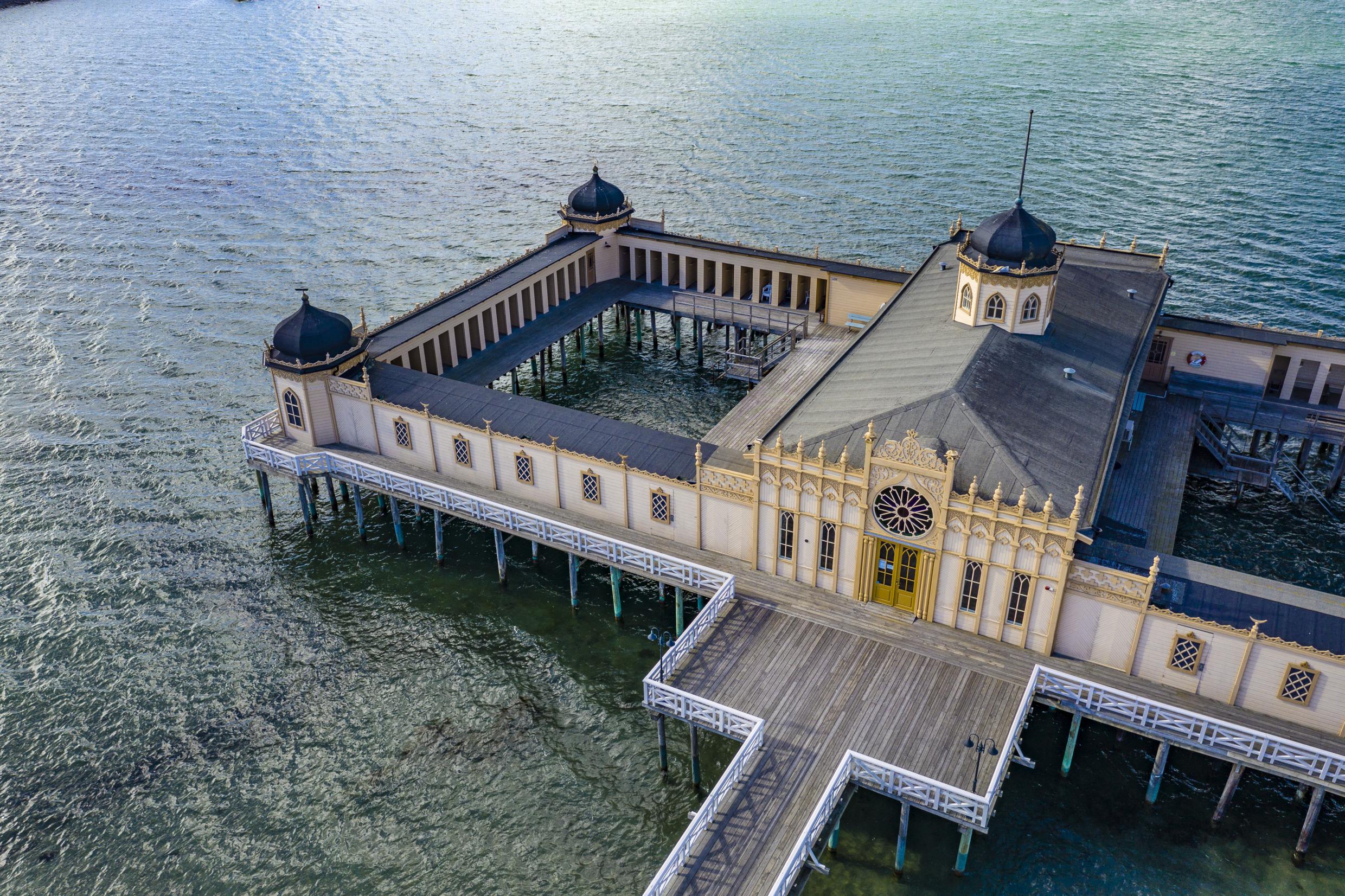 Bains froids en plein air