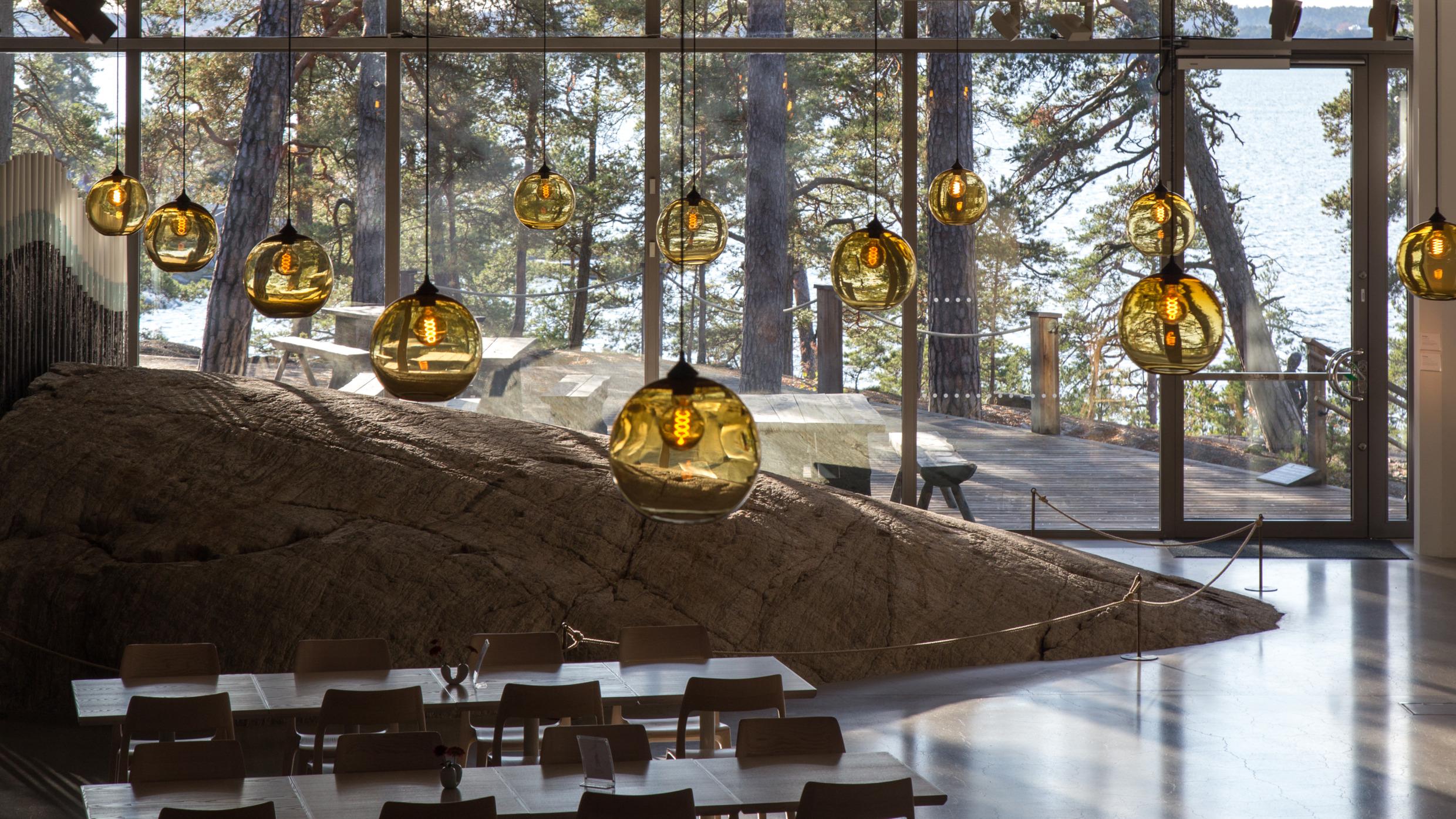 Le café du centre Artipelag